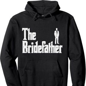 Black 'The Bridefather' Hoodie